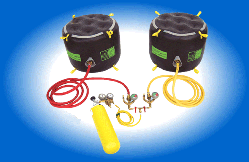 Medium pressure lifting bag kit
